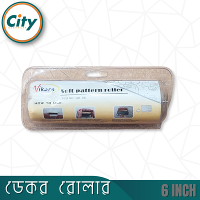 ৬ ইঞ্চি উচ্চ মানের নরম প্যাটার্ন রাবার রোলার ডেকোরেটিভ পেইন্ট রাবার রোলার ওয়াল সজ্জা পেইন্টিং সরঞ্জাম_img_3