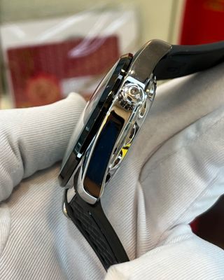 OMEGA AQUATERRA AUTOMATIC | TIFFANY DIAL | BLACK SILICONE BELT (SEMI AAA)_img_3