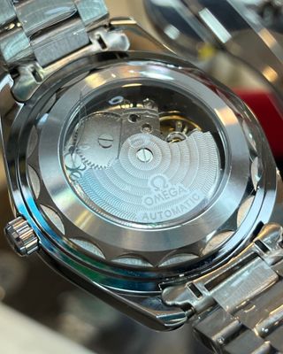 OMEGA AQUATERRA AUTOMATIC | TIFFANY DIAL SILVER CHAIN (SEMI AAA)_img_1