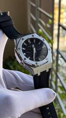 GSHOCK CASIOAK SILVER BLACK (AAA)_img_1