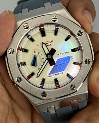 GSHOCK CASIOAK BLUE-GREY BELT (AAA)_img_1