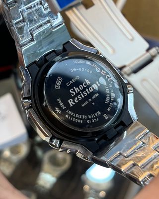 GSHOCK GM2100 |SILVER CHAIN BLACK DIAL (AAA)_img_1