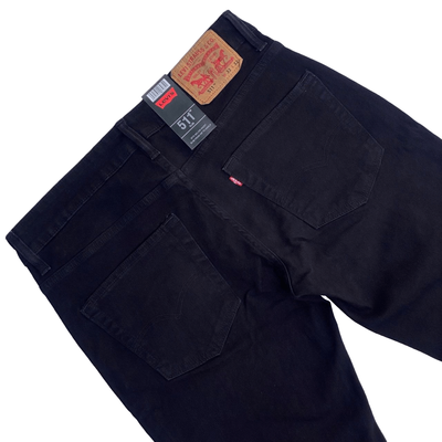 Levi's Men's Jet Black Jeans_img_1