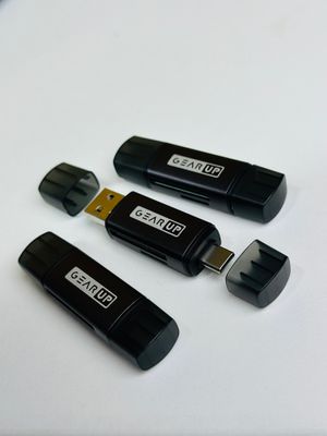 GearUP 4 In 1 Multifunction OTG Card Reader Type-C/USB /SD Card/TF Card Reader_img_4