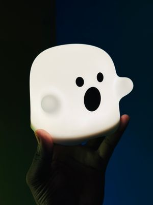 Cute Boo Ghost Silicone Lamp Touch Sensor Dimmable LED Ghost Night Lights For Children Bedroom_img_6