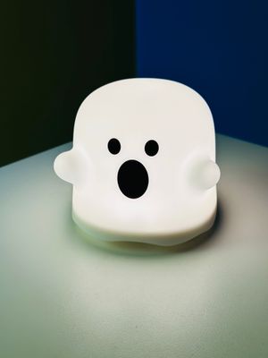 Cute Boo Ghost Silicone Lamp Touch Sensor Dimmable LED Ghost Night Lights For Children Bedroom_img_7