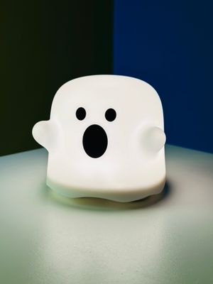 Cute Boo Ghost Silicone Lamp Touch Sensor Dimmable LED Ghost Night Lights For Children Bedroom_img_8