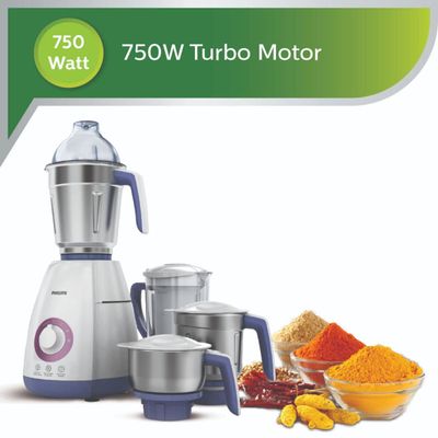 Philips Viva Collection HL7701/00 Mixer Grinder, 750 Watts (4 Jars)_img_5