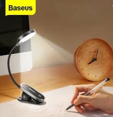 Baseus Rechargeable Mini Clip Lamp For Book Reading, Aquarium, Laptop Keybaord Light Portable And Useful (DGRAD-0G)_img_13