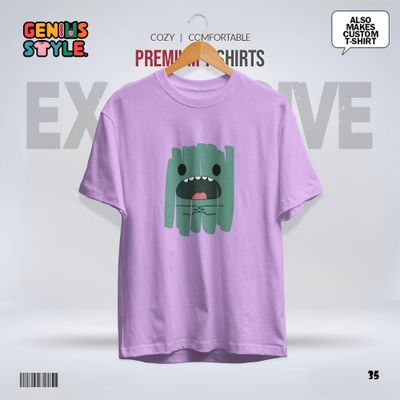 Green Dino Premium Drop Shoulder T-shirt - 35_img_7