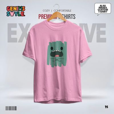 Green Dino Premium Drop Shoulder T-shirt - 35_img_8