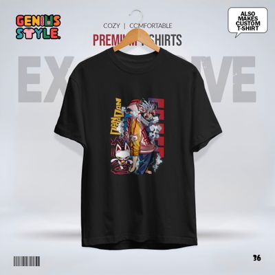 DandaDan Anime Premium Drop Shoulder T-shirt - 36_img_1