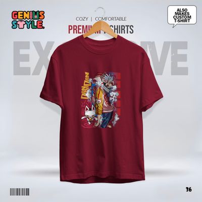 DandaDan Anime Premium Drop Shoulder T-shirt - 36_img_2