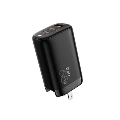VYVYLABS GAN65FST GaN 65W Fast Charger Travelling Set A+2C (US+EU+UK plug)_img_1