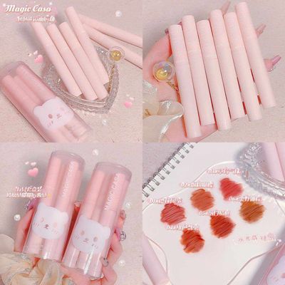 Magic Casa matt and lip gloss 6 pcs Lipstick_img_1