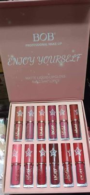 Bob 12 pcs matte lip gloss lipstick_img_0