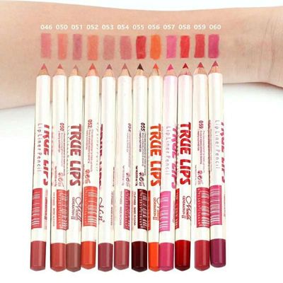 True lips lip liner pencil 12 pcs set_img_3