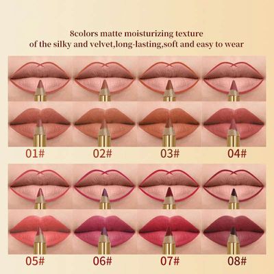 Imagic 8 colours makeup lipliner pencil kit_img_1