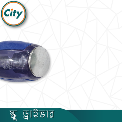 ৪ ইঞ্চি স্টার স্ক্রু ড্রাইভার ম্যাগনেটিক টিপ নীল হ্যান্ডেল হ্যামার স্ক্রু ড্রাইভার_img_3