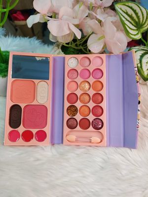 TUTU TIME Eyeshadow+Lipstick+Eyebrow +Highlighter+Blusher_img_3