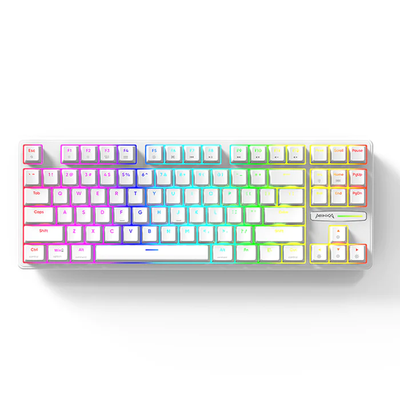MONKA 3087 Gasket Mount | Rainbow Backlit | Semi Hot-Swappable | Mechanical Keyboard_img_1