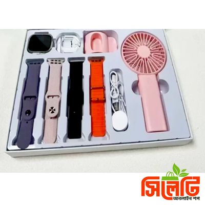 D96 Plus Premium Smartwatch Combo Gift Set_img_2