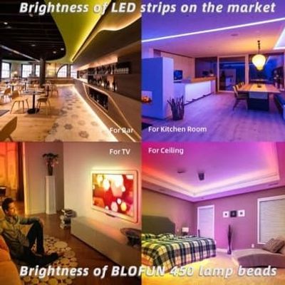 16 ft Strip light premium App Controler + Sound Sensor_img_1
