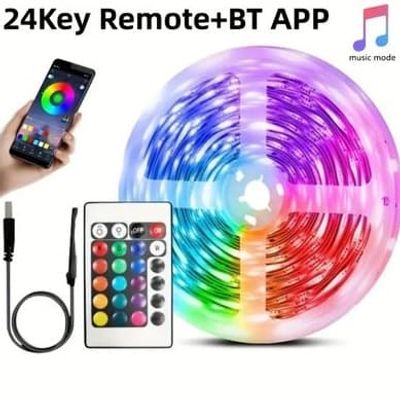 16 ft Strip light premium App Controler + Sound Sensor_img_4