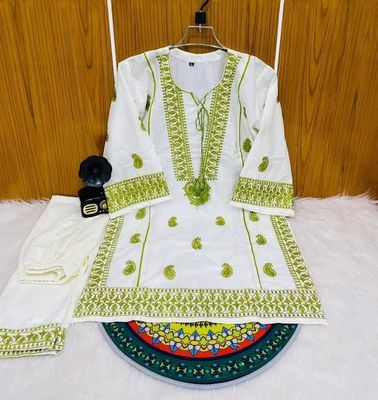 প্রিমিয়াম কটন টু-পিস সেট – জামা ও সেলোয়ার_img_0