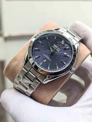 Omega Quartz Watch Blue_img_0