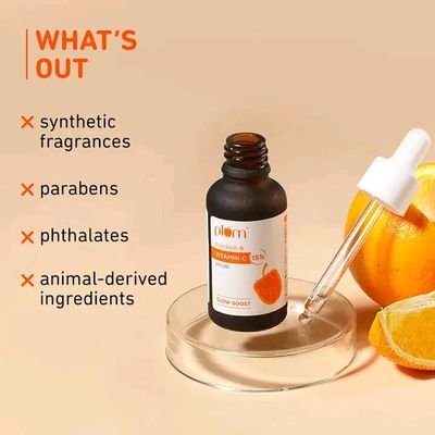 Plum 15% Vitamin C Face Serum with Mandarin - 30ml_img_1