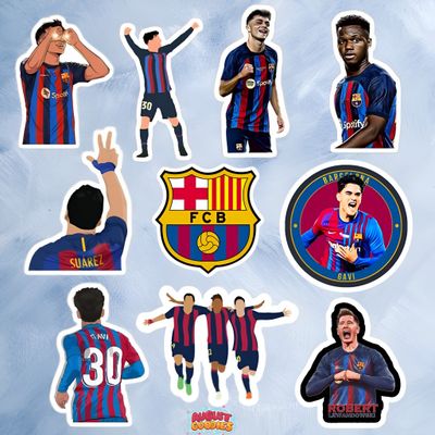 FC Barcelona ( FCB )sticker set 02_img_0