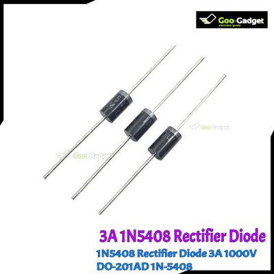 1N5408 Rectifier Diode | 3A 1000V DO-201AD Silicon Junction Diode_img_0