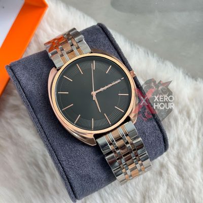 Calvin Klein || Dual Tone || Black Gold Dial_img_0