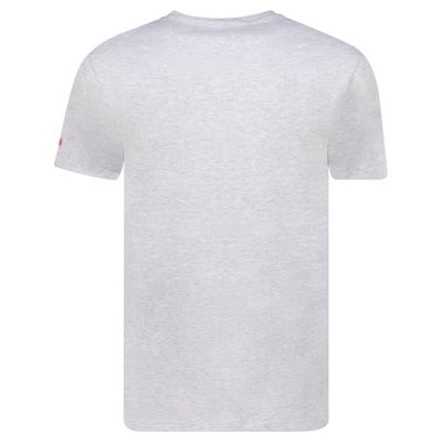 Canadian Peak JOPEAKEAK Homme - T-Shirt Col Rond avec Impressions et Drapeau Gris Clair_img_3