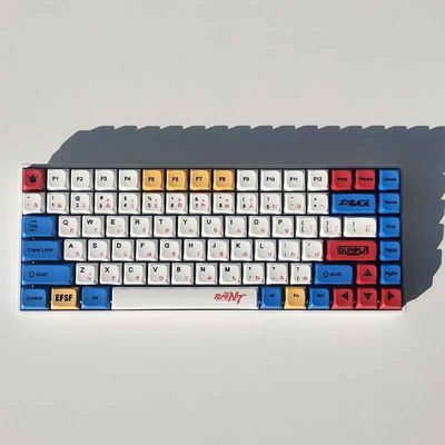 Gundam XDA Profile 125 Keys PBT Keycaps Set_img_5