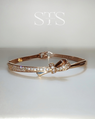 Rosegold knot bracelet_img_0
