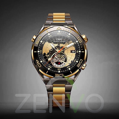Remax Watch 17 Bluetooth calling Smartwatch -(Black/Gold)_img_5