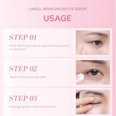 Laikou Japan Sakura Eye Serum - 15ml_img_5