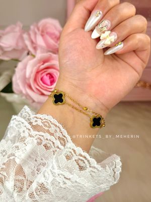 Double layer clover bracelet_img_1