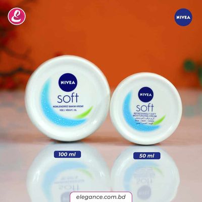 🌸Nivea Soft Moisturizing Cream🌸Size :50ml_img_3