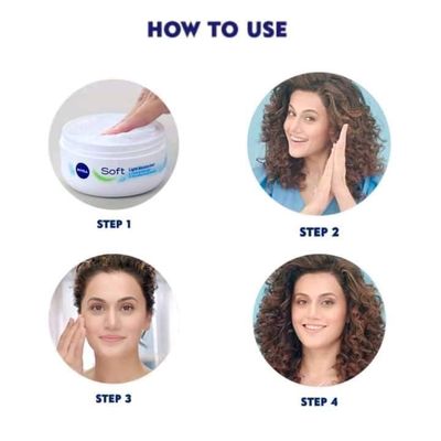 🌸Nivea Soft Moisturizing Cream🌸Size :50ml_img_4
