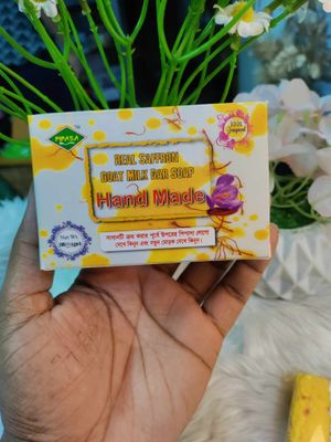 Real saffron Goat milk bar soap_img_3