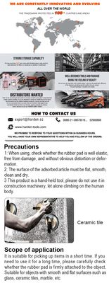 HARDEN Glass Holder, 3 Cups/Legs, 118mm in Dia, Triple Head Glass Suction Plate Glass Holder Triple Claw Suction Lifter Dent Puller Made of Aluminum Alloy; 620607_img_5