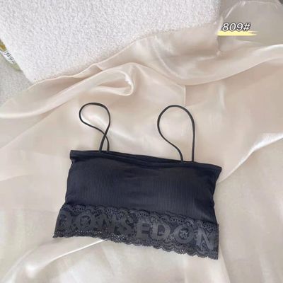 Ice silk crop top bra free size_img_1