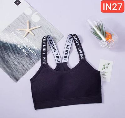 Sports Bra Free Size IN27Free Size: (37kg-65kg)Body Size: 32-40_img_1