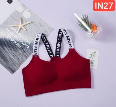Sports Bra Free Size IN27Free Size: (37kg-65kg)Body Size: 32-40_img_2