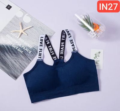 Sports Bra Free Size IN27Free Size: (37kg-65kg)Body Size: 32-40_img_3