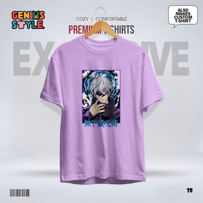 Satoru Gojo (Jujutsu Kaisen) Anime Drop Shoulder T-shirt - 38_img_8