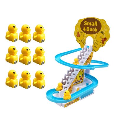 Electric Small Duck Climbing Stairs Toy_img_1